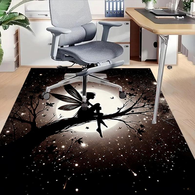 1PC Fairy Moonlight Extra Large Non Slip Floor Carpet, Office, Family, Bedroom Large Area Rug Indoor Rugs, Vibrant Colors