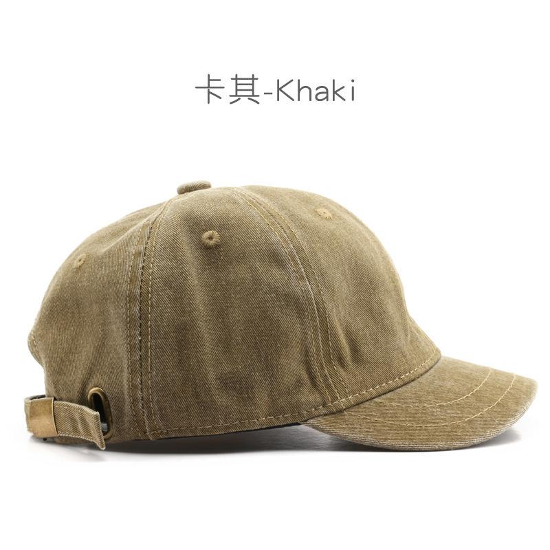 2026 New Fashion Dad Hat Snapback Cap Washed Cotton Adjustable Solid Color Baseball Cap Women Men Unisex Couple Cap