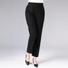 Grote Maat 7XL IJs Zijde Broek Dames Zomer Dun Moeder Broek Casual Broek Rechte Broek Losse Stretch