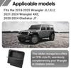 Center Console Hidden Organizer Box for Jeep Wrangler JL JLU 2018-2025 & Gladiator JT -2025 Armrest Secret Hidden Storage