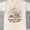 Religious Shirt, Follow the Word Not the Herd Shirt, Funny Bible T Shirt, Christian Country Shirt, Western Christian Shirt, Graphic Tee, God
