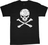 VERKAUF! - Herren 5XLT - Big and Tall T-Shirt Totenkopf mit gekreuzten Knochen Herren Grafik-T-Shirts