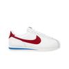 (W) Cortez Leather White Varsity Red