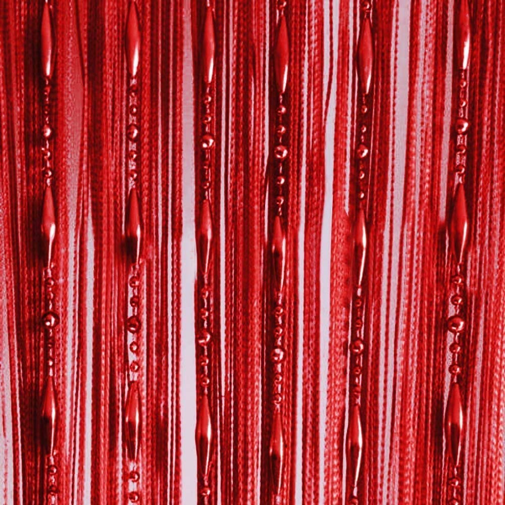 1Mx2M Decorative Chain Bead Dew Drop Curtain String Window Door Room Divider Door Curtain