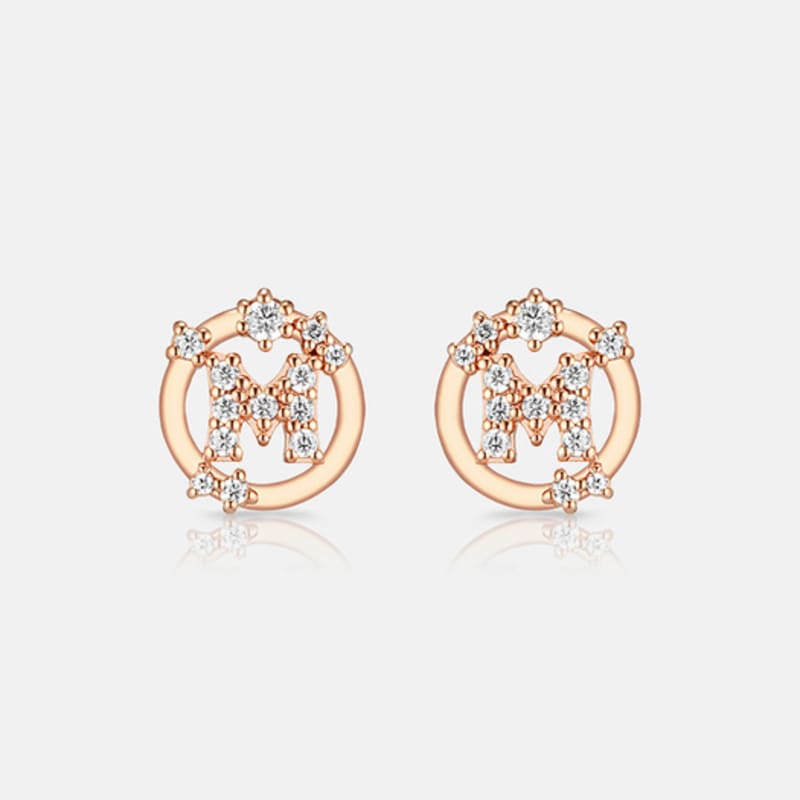 METROCITY JEWELRY M Basic Rose Earrings A233BE9067RPA