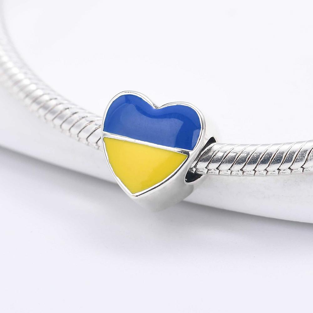 New Copper Ukraine Colombia South Africa Guatemala Barbados Flag Pendant Fit For Original Bracelets Diy Jewelry Accessories