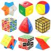 Puzzle Cube à Tournage Rapide Pour Enfants Speedcube Test QI Casse-tête Jeux Enfants Montessori Jouets Éducatifs Zauberwürfel