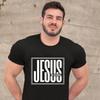 Jezus Is Koning Print Mannen Zomer T-shirt Christelijke Religie God Geloof T-shirt Heren Korte Mouw Kleding Tees Mode camisetas