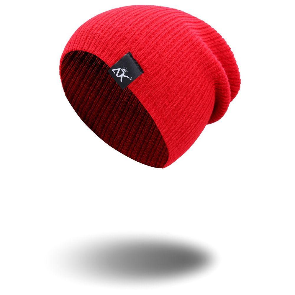 New Solid Cute Woman/Men Winter Autumn Hats Female Beanie Caps Warmer Bonnet Knitted Beanies