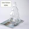 Diy Christmas Snowman Milk Tea Bottle Bear Plastic Drinking Cup Christmas Tree Transparent Coffee Milk Tea Bottle Sealed Cup Set