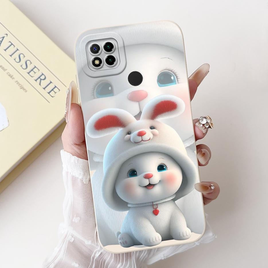 For Xiaomi Redmi 9C Case Cute Panda Cartoon Cover Shockproof Soft TPU Phone Case For Xiaomi Redmi 9C NFC Redmi9C Back Cover Bags