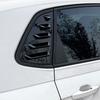 Applicable à Volkswagen Polo MK6 Polo 2018 + voiture motif fibre de carbone volet arrière autocollant de voiture modification extérieure
