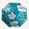 1pc Tropical Flowers Automatic Open/close Folding Umbrella, Compact Portable Travel Umbrella, Cute Umbrella, Durable Construction Yy260328012