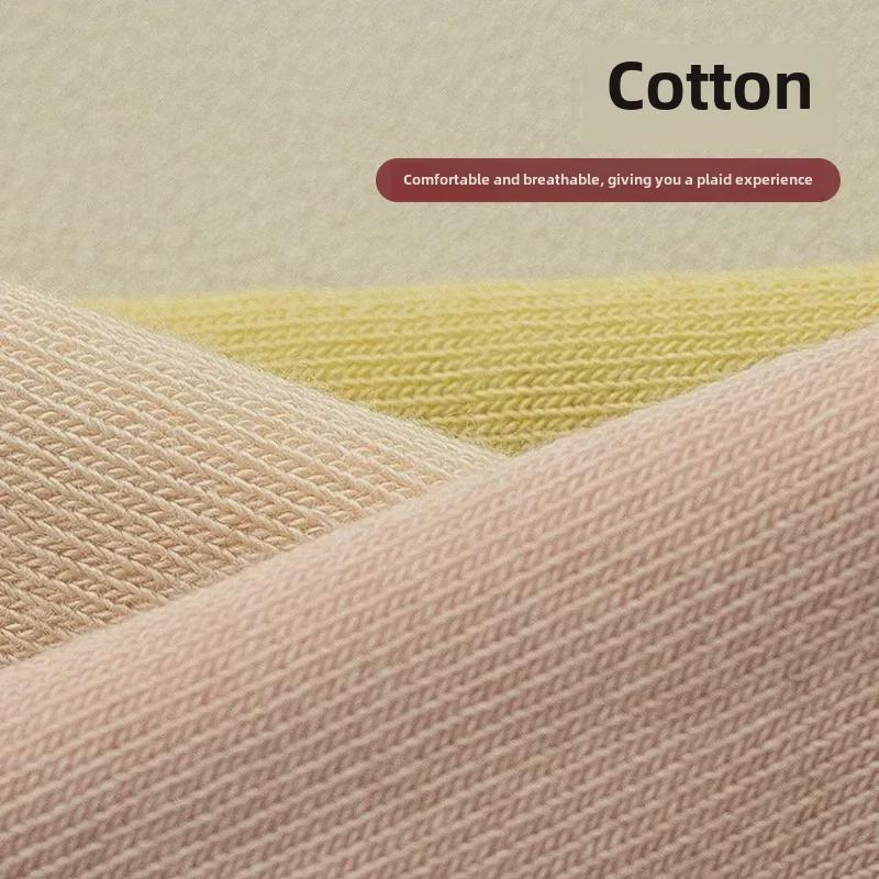 [Free Shipping] Women's Non-Slip Cotton Boat Socks for Spring & Summer - Shallow Heel, Deodorant, Short Socks