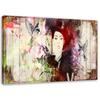 Canvas Print, Girl with Hat Painted