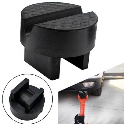 Rubber Car Axle Jack Stand Pad Slot Support Floor Lifting Slotted Frame Rail Protector Guard Pinch Weld Protector Rubber Heavy Duty For 2 or 3 Tonne