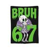 Steal a Brainrot Six Seven 67 Italienisches Brainrot Gaming Decke Bezug Fleece Ultra-Weiche Kuscheldecke für Bett Schlafzimmer Steppdecke