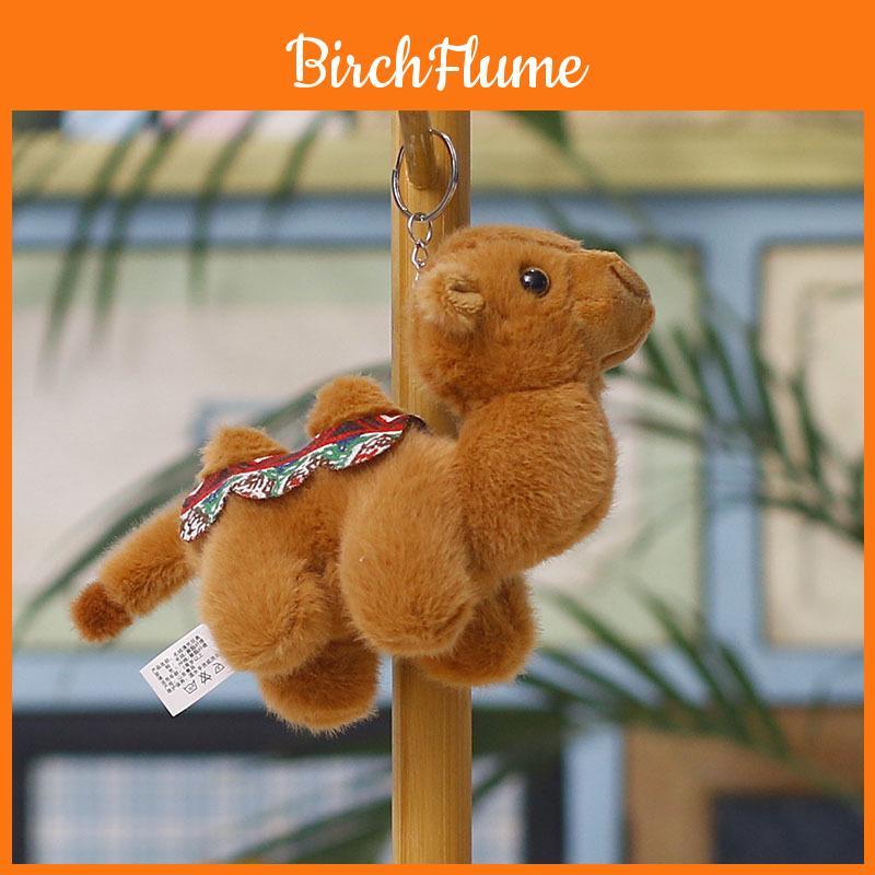 Animal Plush Toy Camel Keychain With Pp Cotton Filling For Kids And Teens