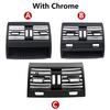 Grille de sortie d'air conditionné arrière améliorée Remplacement pour BMW Série 5 F10 F11 F18 520i 523i 525i 528i 530i 535i