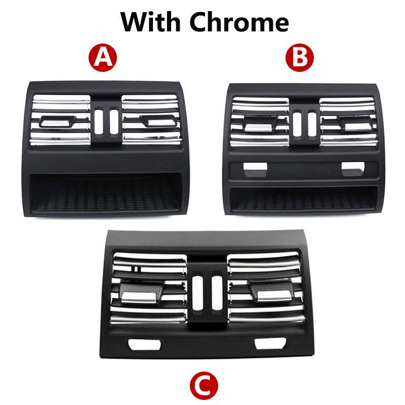 Grille de sortie d'air conditionné arrière améliorée Remplacement pour BMW Série 5 F10 F11 F18 520i 523i 525i 528i 530i 535i