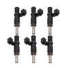 6 Fuel Injectors for BMW 128i 328i X3 X 5 Z4 525i 2.0L 2.5L 3.0L 2006-2012 7531634 13537531634 FJ748 1353753163