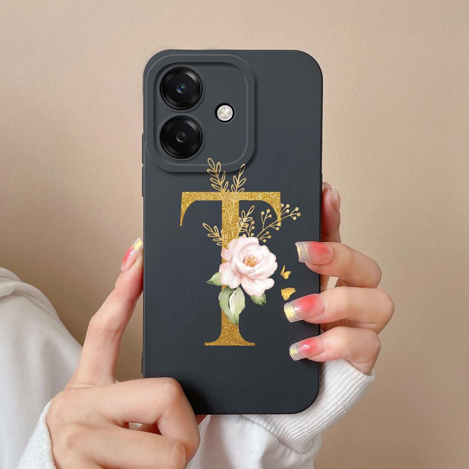 For Oppo A40 A40m A60 A80 Case Simple Letters Soft Liquid Silicone Anti Drop Phone Back Cover For Oppo A 60 4G 5G Couple Bumper