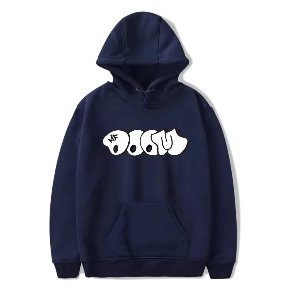 2026 MF DOOM Rapper Hoodies Anime Print Streetwear Herren Damen Mode Übergroße Sweatshirts Hip Hop Hoodie Unisex