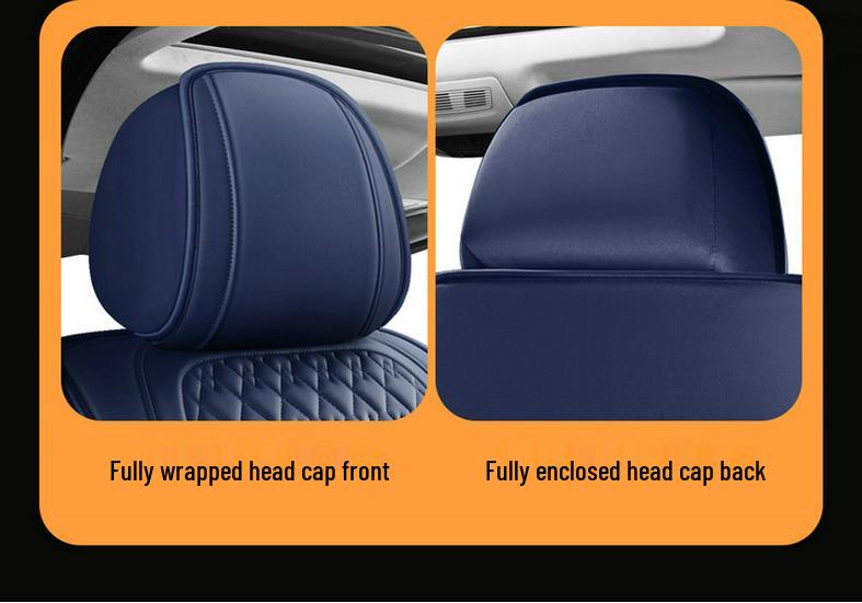 All-Season Universal Full Leather Car Seat Cushion - Available In Four Colors