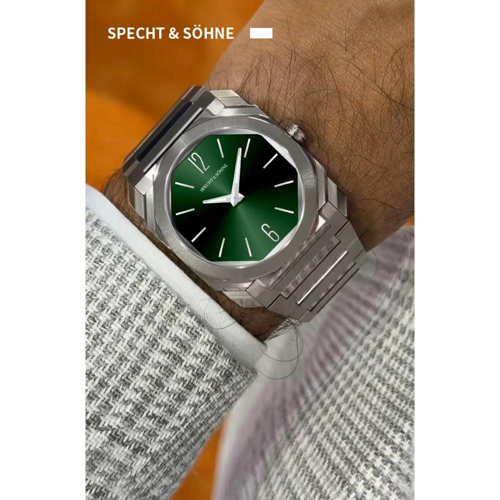 2026 New Hot Selling 38MM Specht & Söhne Quartz Watch For Men Ultrathin 316L Stainless Steel Watches Sapphire Crystal Waterproof