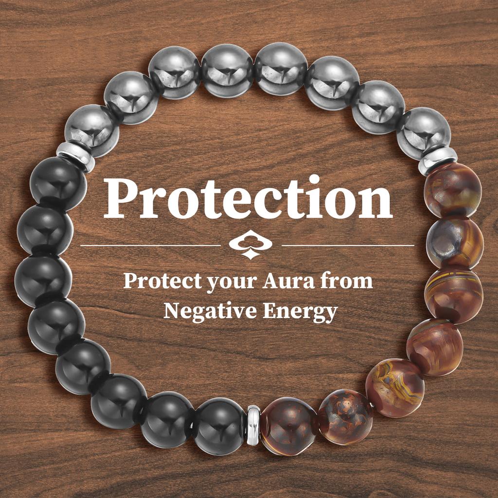 New Trendy Natural Stone Bracelet for Women Men Attract Good Luck Money Health Meaning Bracelet Friendship Jewelry Gift