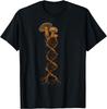 Mushroom DNA Mycology Shroom Hunter Fungi Foraging Mushrooms T-Shirt