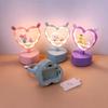 Cute Diy Bunny Ears Cartoon Led Night Light Toy For Kids Creative And Romantic Birthday Gift