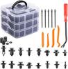 Plastic Rivets 16 Types 710 Pieces Universal Car Clip Set