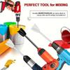 1pc/4pcs Epoxy Mixer Paint Drill Attachment Paddle Consistency Liquids Resin Head Stirrer Mixer Paint Resin Attachment