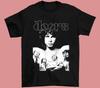 Camiseta The Doors Anos 80 90 Para Fãs Preta Todos os Tamanhos Unissex Camiseta Unissex