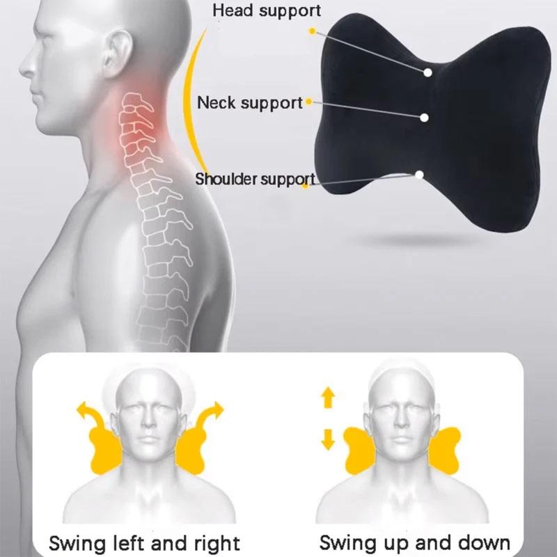 1pcs Car headrest support pad to relieve pressure for Lexus ES300 RX330 RX300 GS300 IS250 IS200 CT200h NX300 RX LS LC HX1