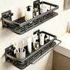 Xinpei Bathroom Storage Rack No-Drill Hanging Toilet Washroom Sink Corner Shelf Shower Storage Rack