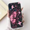 For Motorola One Vision One Macro Phone Case Motorola P50 Back Cover Soft Matte Silicone Slim Fundas Lovely Panda Rabbit Flower