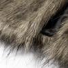 Autumn Winter V-neck Women's Faux Fur Jacket Warm Fashion Casual Short Top Oversize Coat Artificial Fur