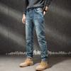 Spring and Autumn Stretch Men's Jeans Korean Edition Men's Jeans Men's Small Straight Trousers Men's Versatile