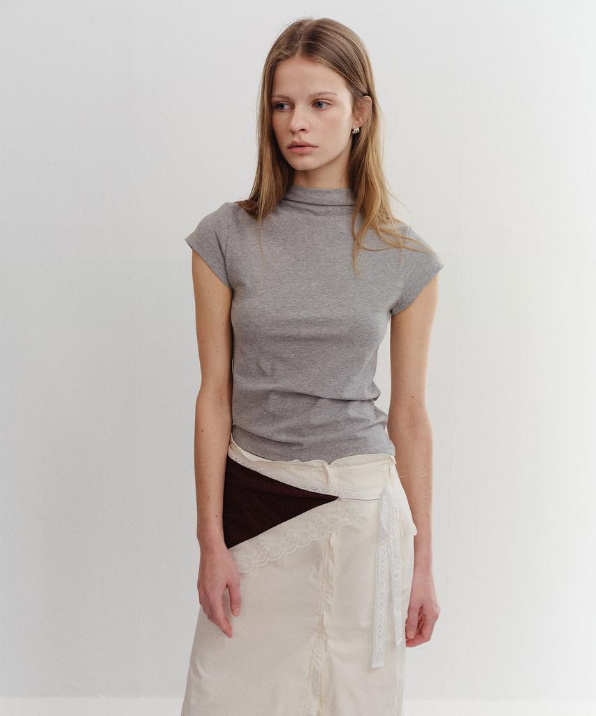 Palo Cap Sleeve T-Shirt Shirt Grey