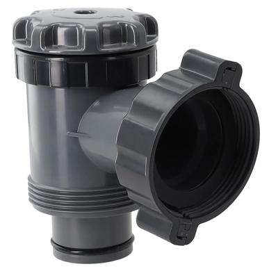 Brand New Hassle-Free Replacement Plunger Valve Valve 2-1/2" Threaded Connector Filter Pump For 1-1/2" Diameter Hoses