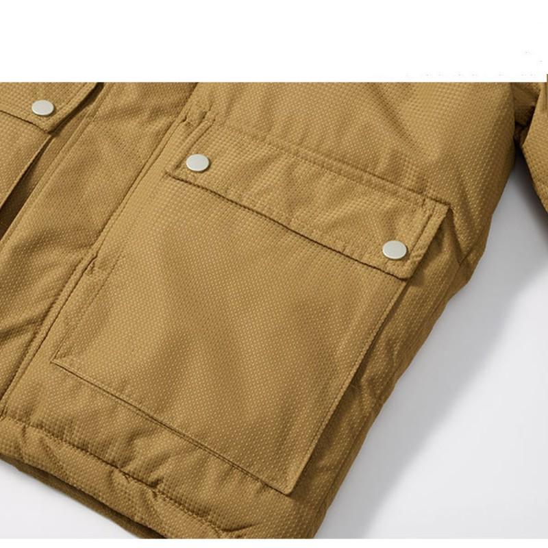New Thick Youth Tide Brand Cotton-padded Jacket Couples Hooded Warm Jacket Cotton-padded Jacket