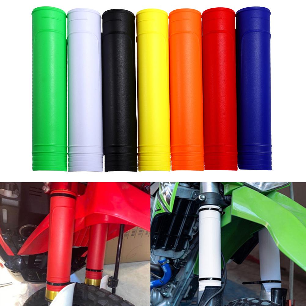 2X Universal Motorcycle Fork Plastic Cover Shock Absorber Guard Protector For KTM SX EXC XCF XCW XCFW XC 125 150 250 350 450 530
