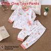 Baby Boys Girls Cotton Pajama Sets With Antibacterial Fabric For Newborns