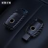 Abs Carbon Fiber Style Car Key Case Cover For Mercedes Benz A B C E S Class W204 W205 W212 W213 W176 Glc Cla Amg W177 X167 W463