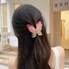 Gradient Butterfly Hair Claw Clip Colorful Barrette New Hairpin  Women