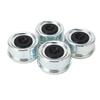 4 ks krytka náboja prívesu 62 mm x 36 mm mazacia krytka nápravy prívesu s gumovou zátkou pre ložiská 7000 až 8000 libier