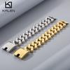 Titanium Stalen Sieraden, Atmosferische Hip Hop 32 Mm Dikke Ruit Cubaanse Ketting Dames Armband Jongens Premium