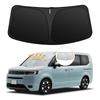 Honda Stepwgn RP6 RP7 RP8 Frontscheiben-Sonnenschutz UV Ohne Saugnäpfe Leicht Wärme Sommer UV Einfache Innenmontage mit Aufbewahrungstasche [Verbesserte Version] (6.